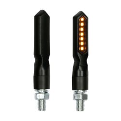 Séquentiel clignotant 12V noir