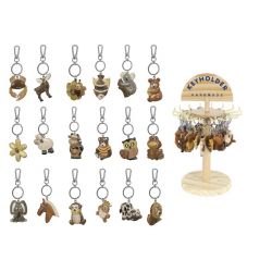 Chaveiros Animais 5,50 cm...