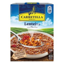 Dish Lentils with Chorizo...