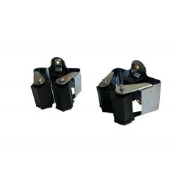 Steel hanger for bars with...