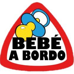 Bébé adhésif à bord 6x8 cm