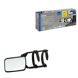 Additional mirror for caravan