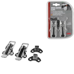 Chromed multi-purpose clips