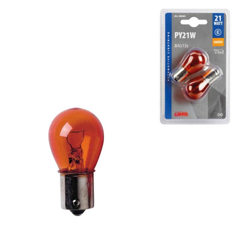 Xenite long life py21w filament lamp kit (1007125) 2 pcs.-12V voltage, glow  color - AliExpress