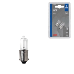 Lampa H6W 12V 6W BAX9S...