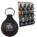 Leather Keychain Wintrucker Type Renault21 Gray