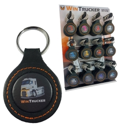 Cuir Keychain Wintrucker...