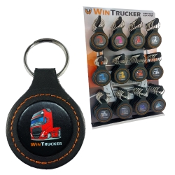 Wintrucker Leather Keychain...