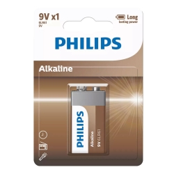 Pile Alkalina Philips 9V...