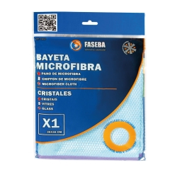 Bayeta Microfibra Cristales Azul 36X36 (62889) 