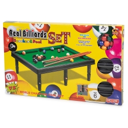 Billiards in box...