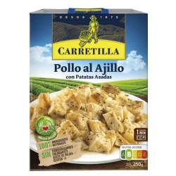 PLATO POLLO AL AJILLO CON...