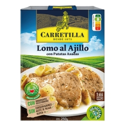 Lombo de alho de prato com...