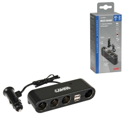 Plug Lighter 4 Takes 5A + 2...