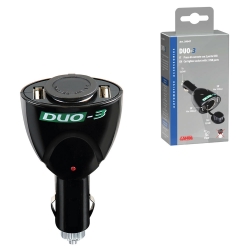 ENCHUFE MECHERO DUO3 1 TOMA...