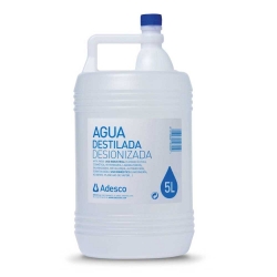 AGUA DESTILADA GARRAFA 5...