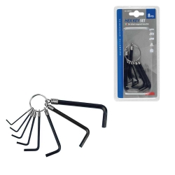 LLAVES ALLEN 8 PCS.