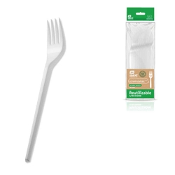 White Gold Plastic Holder...