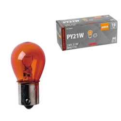 LAMPAR PY21W 1 AMBAR 24V...