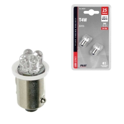 LAMPA T4W 4 LED White 24V...