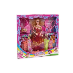 MUÑECA CON 7 VESTIDOS,...