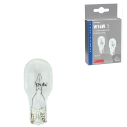 LAMPARA 12V 16W W2,1X9, 5D...