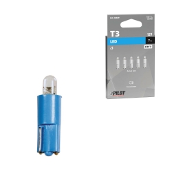 LAMPARA T3 3MM BLANCO 12V...
