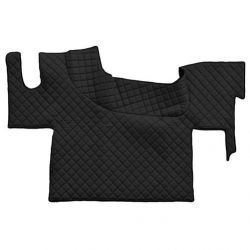 Full-measure carpet black...