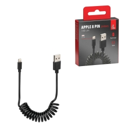 CABLE  EN ESPIRAL USB APPLE...