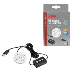 BASE LUMINOSA LED USB PARA...