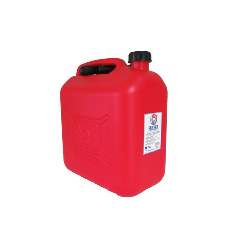 Bidón y Garrafa de gasolina 20 litros I Distribuidor Faseba