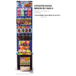 Exposant en bois debout...