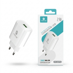 CARGADOR 1 PUERTO USB 2,1A...