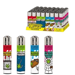 MECHEROS CLIPPER DECORADOS...