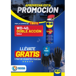 CARTEL PROMOCION WD 40 500ML