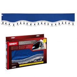 Blue parasol visor 240 x 18 cm