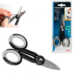 140 mm microded scissors