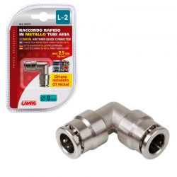 L-2 metal air connector 8 mm