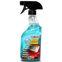 Limpe os cristais com a...