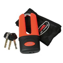 Disk lock pad chromed 3 keys