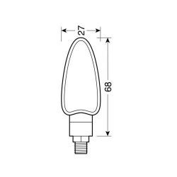 Black flashing model arrow...