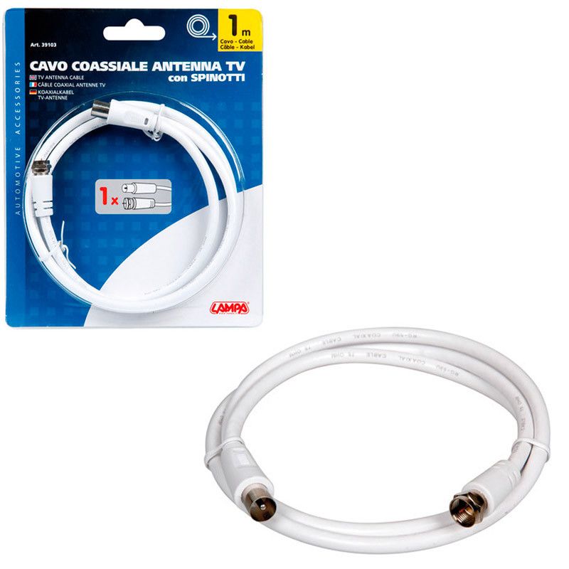 LAMPA coaxial cable for antenna TV GLOBO 3 M