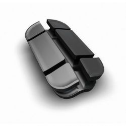 Organisateur de câble 3 tailles Base adhésive