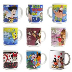 TAZA DESAYUNO LOZA (MODELOS...